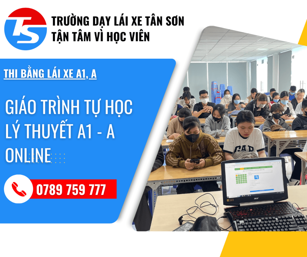 GIÁO TRÌNH ÔN TẬP LÝ THUYẾT HẠNG A1 - A TẠI NHÀ